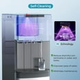 thumbnail image 3 of Simzlife Water Dispenser Self-Cleaning Bottom Loading 3 Temperatures - Cold/Hot/Warm Display  Black&Silver, Height 41", 3 of 9
