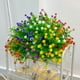 thumbnail image 2 of Wosthever 10 piezas de plantas falsas artificiales Camelia resistente a los rayos UV ramo de flores exteriores jardín Oficina balcón Decoración Púrpura, 2 of 6