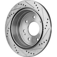 thumbnail image 4 of New Solid Brake Disc Compatible With Ford Lincoln F-150 SVT Raptor 8 Cyl 6.2L F-150 XL 8 Cyl 5.4L F-150 XLT 6 Cyl 3.5L 2004-2011 By 54112 145522 492585 48880183 60054189 54112G, 4 of 8