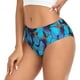 thumbnail image 2 of Fotbe Blue Butterflies Calzones Estampados para Mujer – Ropa Interior de Algodón, Cómoda, Suave y Elástica-Large, 2 of 6