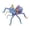 C, variant on sruoe Halloween Metal Spider Figurine, Halloween Supplies, Fixed Leg Tabletop Ornament, Gothic Decor for Mantel Cabinet Indoor Party Scene Layout