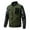 Green, variant on Tiweut Men's Leisure Jackets Mens Fall and Winter Embroidery Stand Collar Long Sleeve Zipper Loose Fit Coat Regular Blouses Black,L