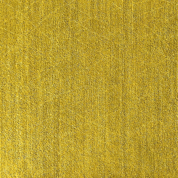 Ahgly Company Indoor Square Oriental Yellow Industrial Area Rugs, 3' Square