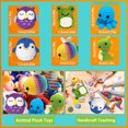 thumbnail image 4 of Beginners Crochet Kit with, 6 PCS Animals Complete Crochet Kit Beginners for Adults and Kids, Craft Knitting Crochet Starter Kit with Step-by-Step Video Tutorial and Instruction ( Frog ，penguin, octo, 4 of 9