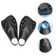 thumbnail image 4 of 1 par de aletas de natación cortas ajustables para snorkel, aletas de natación para mujeres y hombres, 4 of 7