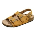 thumbnail image 2 of Mostsola Slippers for Women Slingback Sandals Cork Footbed Open Toe Beach Shoes Adjustable Slides, 2 of 7