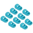 thumbnail image 1 of Protector de punta de dedo antideslizante Uxcell, paquete de 10, guardia de dedo de silicona de 29 mm, azul claro, 1 of 6