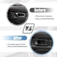 thumbnail image 4 of 4pcs for Honda Civic 11th 2022 Inner Door Handle Cover Trim Interior Handles Bezel Front Rear Door Carbon Fiber Pattern, 4 of 6