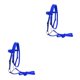 thumbnail image 3 of Naiovety Horse Bridle Rein Harness Headstalls Removable Webbing Nylon Blue Snaffle M Tipo 1 2Conjunto, 3 of 6
