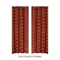 thumbnail image 4 of Cheapark 1PC Christmas Punched Blackout Curtains - 53x84in Printed Design, Festive Window Decor for Living Room & Holiday Home Ambiance, 4 of 8