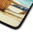 thumbnail image 2 of Exotic Shorthair Hello Summer Beach Theme with Sunglasses and Tropical Cocktail Desk Mat Full Keyboard Mouse Pad Cat Lover Kitten Owner Gifts Large Mousepad - 00009, 2 of 5