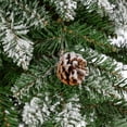 thumbnail image 2 of Sterling  6 ft. Pre Lit Warm White LED Frosted Flocked Alpine Christmas Tree, 2 of 3