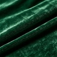 thumbnail image 5 of thefmos Women's Round Neck Velvet Pullover Top Long Sleeve Solid Color Casual Loose Fit Sweatshirt Trendy Fall Winter Outfit, Green L, 5 of 6