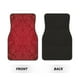 thumbnail image 2 of Fotbe Vintage Burgundy Juego de 4 Tapetes para Auto con Estampado – Alfombrillas de Goma Reforzada, Diseño Antideslizante, Protección para Todo el Año – Vehículos, Autos, Camionetas y SUVs, 2 of 7