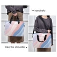 thumbnail image 6 of FORMRS 16" Laptop Bag Carrying Sleeve Case with Handle Travel Shoulder Briefcase, Abstract Blue, 6 of 8