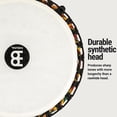 thumbnail image 4 of MEINL Travel Series Rope Tuned Djembe with Synthetic Head in Simbra Finish 12 in., 4 of 6