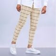 thumbnail image 1 of Pantalones largos de verano para hombre, pierna recta, para uso diario, finos, informales, de negocios, de rayón, 1 of 6