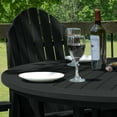 thumbnail image 3 of Highwood's 48" Round 5-pc Hamilton Dining Set - Counter Height, Outdoor, Eco-friendly, Synthetic Wood, 3 of 10
