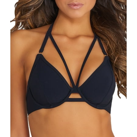 Miss Mandalay Womens Icon Halter Bikini Top Style-IC02BUH Swimsuit