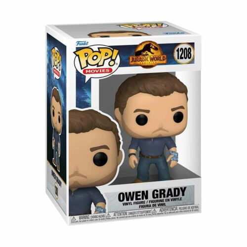 Funko Pop! Movies: Jurassic World Dominion - Owen Grady Figurine En Vinyle