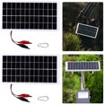 thumbnail image 4 of Panel solar silicio policristalino Clase A 10W 12V Tablero carga laminado Cargador solar emergencia portátil para exteriores respetuoso con el ambiente con clip Batería recargable 9-12V, 4 of 8