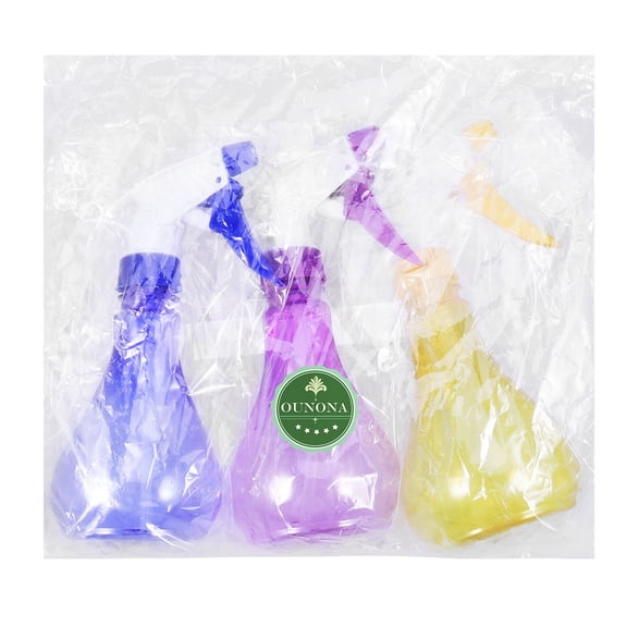 Healifty 3Pcs Spray Bottle Water Sprayer for Flower Moistening with Easy Grip Handle