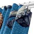 thumbnail image 5 of Octopus Waterproof Shower Curtain Set with Hook, Printed Design for Bathroom Decoration - Shower Curtain Sets, 5 of 5