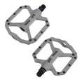 thumbnail image 6 of Motoforti 1Pair Mountain Bike Pedals Non-Slip Bike Pedals Platform Bicycle Flat Pedals 9/16" Gray, 6 of 7