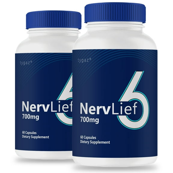 (2 pack) Nervlief6 - Nervlief 6 Pill Supplement