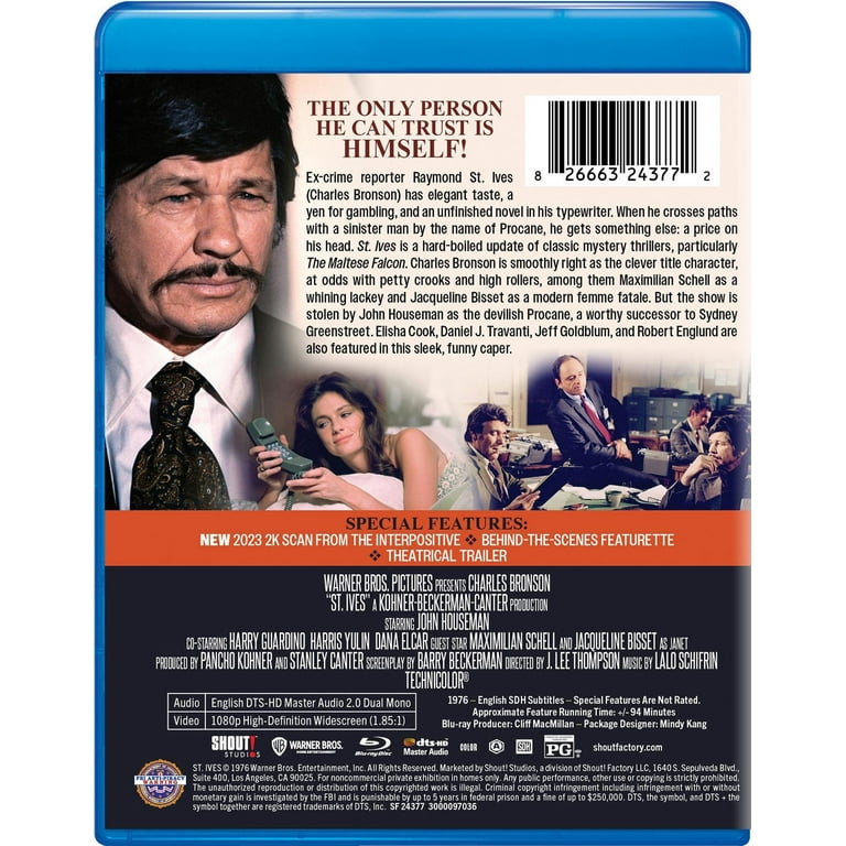 St. Ives (1976) (Blu-ray) - Walmart.com