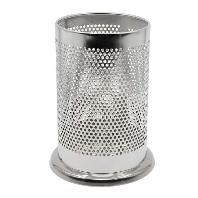 Soporte para utensilios Recipiente para cubiertos de acero inoxidable para juegos de espátulas Gadgets, Porta cubiertos para cubiertos Cuchara Tenedor Cocina