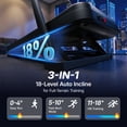thumbnail image 2 of MERACH Folding Treadmill with 18% Auto Incline, 3.5HP Treadmill with Wide Belt, 350lbs Capacity, App Control, 2 of 8
