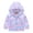 Pink 1, variant on YTDSCS Kids Toddler Sun Shirt Hooded Jacket Rashguard for Boys Girls Printed Sunsuits Coats Long Sleeve Zipper Rash Guard with Storage Bag for 3-12T