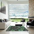 thumbnail image 6 of Ahgly Company Indoor Square Patterned Dark Coffee Brown Area Rugs, 8' Square, 6 of 6