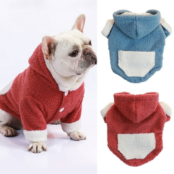 Warm Winter Dog Coat, Cozy Fleece Adjustable Dog Cold Weather Coat, Insulated Water Resistant Windproof Pets Jackets Vest Apparel for Small Medium Large Dogs