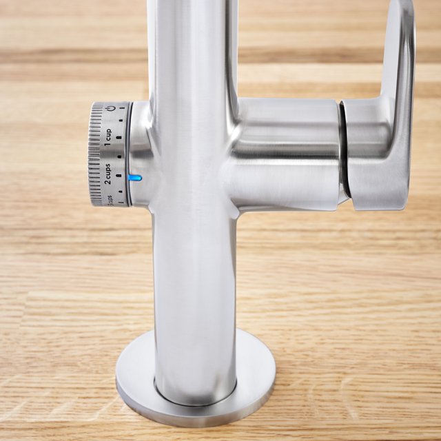 American Standard 4931360.075 Beale Measurefill Touch Kitchen Faucet, Stainless Steel