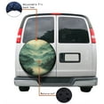 thumbnail image 4 of KAKALAD Landscape Mountains Spare Tire Cover Universal Vehicle Accessories Buckle Car Tools 15”in, 4 of 6
