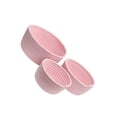 thumbnail image 1 of Cesta de almacenamiento de acrílico Inteprter 3 unids/set color sólido para el hogar maquillaje ropa interior Rosa, 1 of 6
