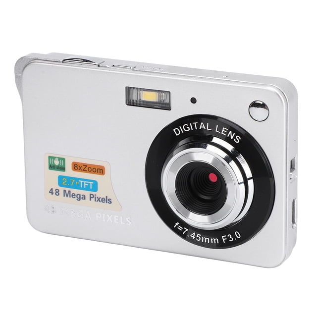 Cámara de 48MP, Cámara de Pantalla Lcd Tft de 2.7 Pulgadas para el Presente