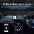 thumbnail image 5 of MINIX [Pantalla totalmente laminada 2025] Estéreo inalámbrico portátil para automóvil Carplay de 60 fps Pantalla táctil HD 1920 * 720 de 8.9 pulgadas para Carplay y Android Receptor estéreo para autom, 5 of 5