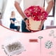 thumbnail image 5 of Juego de Ramilletes de Boda, 100 Piezas, Ramo de Alfileres de Boda, 48 Piezas, Decoración de Pared de Mariposas de Rosa 3D, 15 Hojas de Papel de Regalo de Flores, 5 of 5