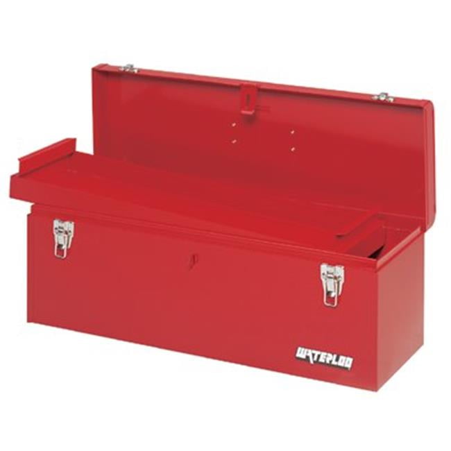 Waterloo 797PP2610BK 26 in. Plastic Tool Box Black