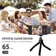 thumbnail image 2 of Micrófono Inalámbrico Lavalier Micrófono De Solapa Con Clip De Sincronización Automática Compatible Con Iphone Ipad Para Transmisión En Vivo Vloggers Entrevista Noticed EL016653-00, 2 of 5