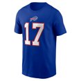 thumbnail image 2 of Men's Nike Josh Allen Royal Buffalo Bills Player Name & Number T-Shirt, 2 of 3