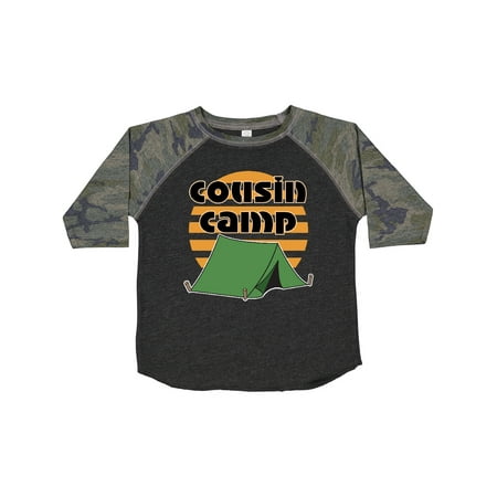 

Inktastic Cousin Camp Summer Reunion Gift Toddler Boy or Toddler Girl T-Shirt