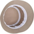 thumbnail image 3 of Zhengup Unisex Cotton Packable Bucket Hat Sun Hat Plain Colors for Men Women, 3 of 5