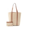 thumbnail image 1 of Pre-Owned Celine Triomphe Museum Bag Tote Bag, canvas and leather, women's, beige... (Good), 1 of 8