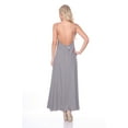 thumbnail image 4 of White Mark Women's Backless Striped Scoop Neck Maxi Dress, 4 of 5