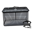 thumbnail image 4 of Cesta flotante, cubo para pececillos, multifuncional, de secado rápido para exteriores para peces vivos. Negro 39cmx24cmx50cm, 4 of 9