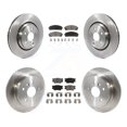 thumbnail image 1 of CMX Front Rear Disc Brake Rotors and Ceramic Pads Kit for Car 2022 Toyota Camry TRD with Manual Parking K8C-103184, 1 of 11